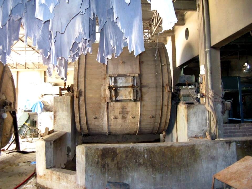 Leather raw material processing